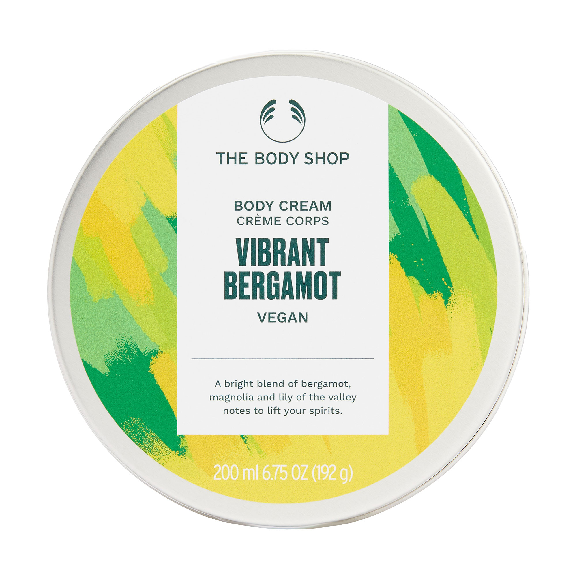 Крем для тіла The Body Shop Vibrant Bergamot Body Cream Яскравий бергамот, 200 мл