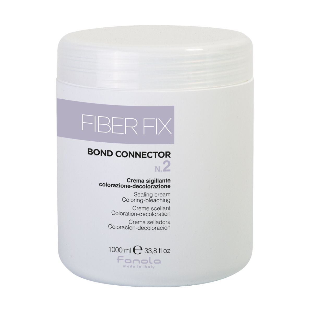 Крем для волосся Fanola Fiber Fix №2 Bond Connector після фарбування або освітлення волосся, 1 л