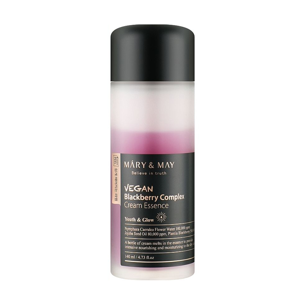 Крем-есенція для обличчя Mary &amp; May Vegan Blackberry Complex Cream Essence, 140 мл