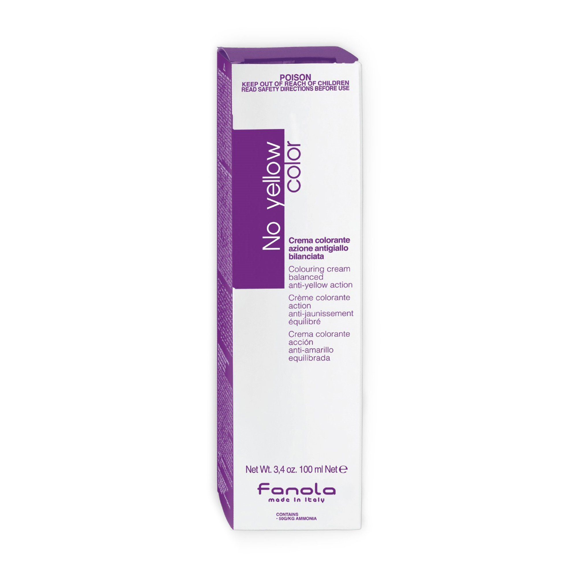 Крем-фарба для волосся Fanola No Yellow Colouring Cream S.1202, 100 мл