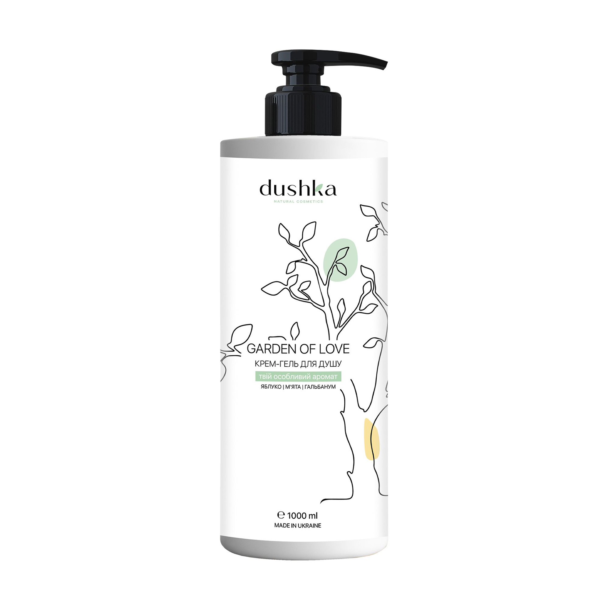 Крем-гель для душу Dushka Garden Of Love Shower Cream-Gel, 1 л