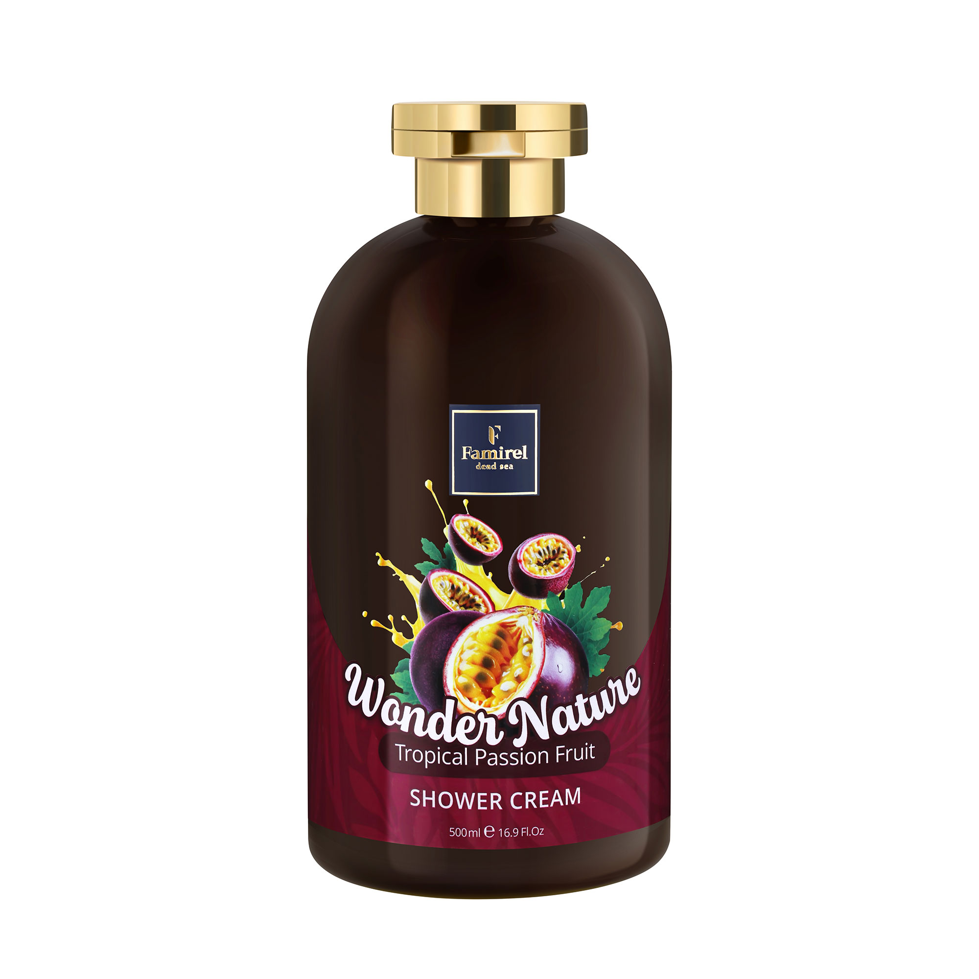 Крем-гель для душу Famirel Wonder Nature Shower Cream, Tropical Passion Fruit, 500 мл