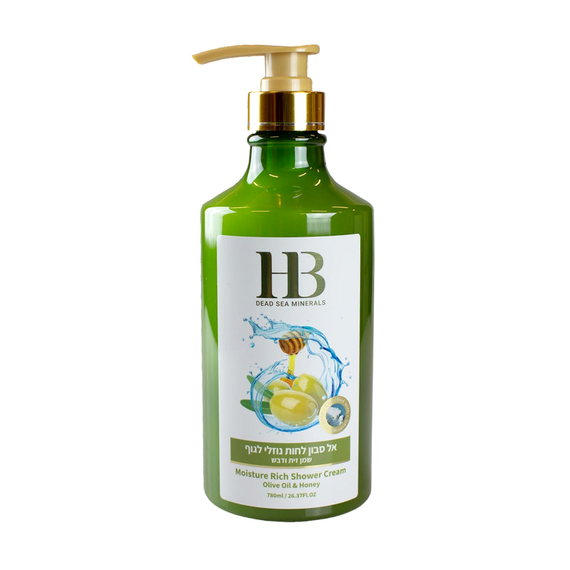 Крем-гель для душу Health And Beauty Moisture Rich Shower Cream Оливкова олія та мед, зволожувальний, 780 мл