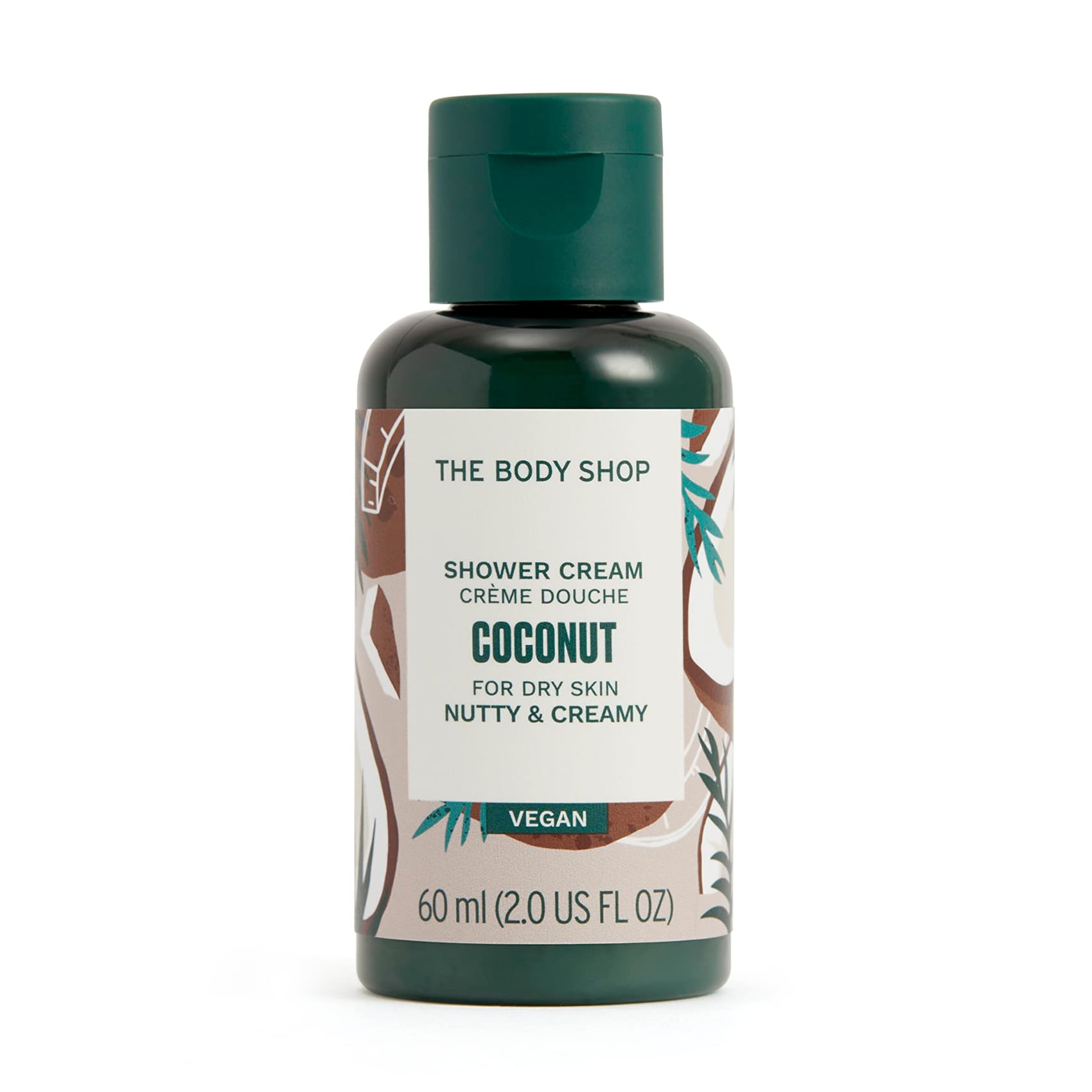 Крем-гель для душу The Body Shop Coconut Shower Cream Кокос, 60 мл