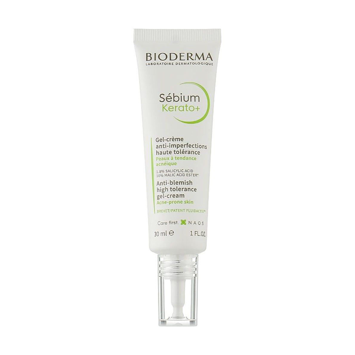 Крем-гель для обличчя Bioderma Sebium Kerato+ Gel-Cream проблемної шкіри, 30 мл