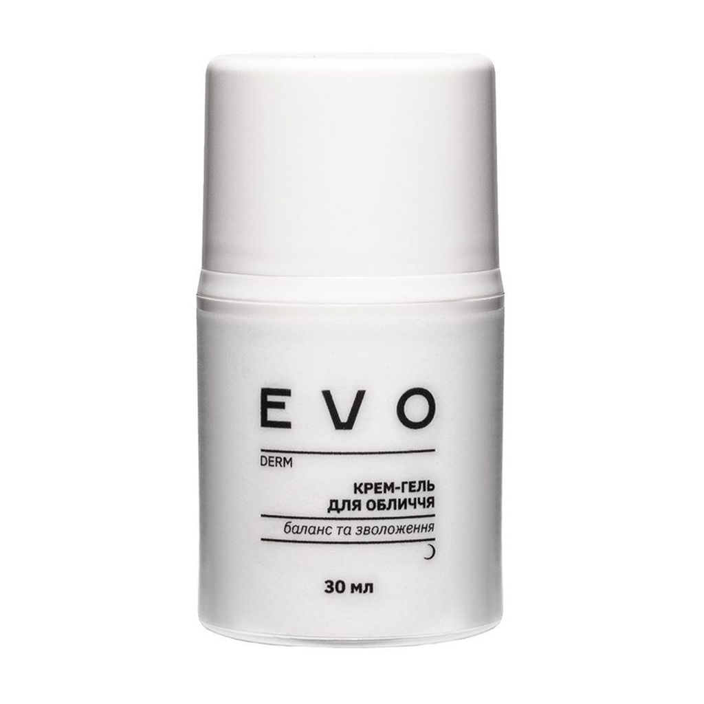 Крем-гель для обличчя EVO derm Баланс та зволоження, 30 мл
