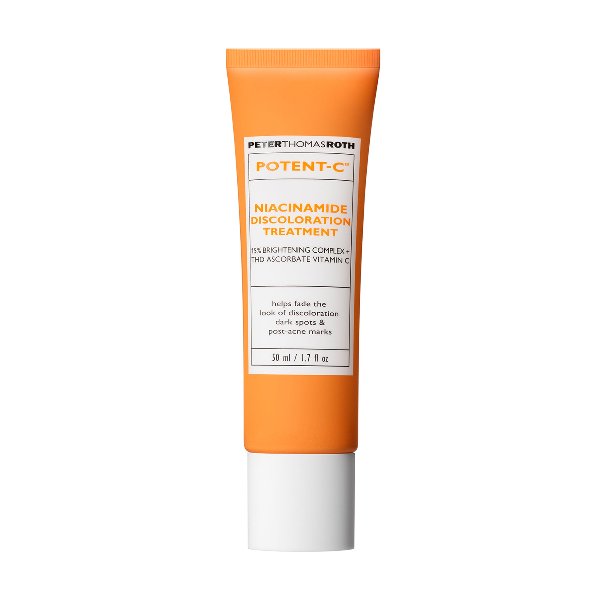 Крем-гель для обличчя Peter Thomas Roth Potent-C Niacinamide Discoloration Treatment для вирівнювання тону шкіри, з ніацинамідом та вітаміном С, 50 мл