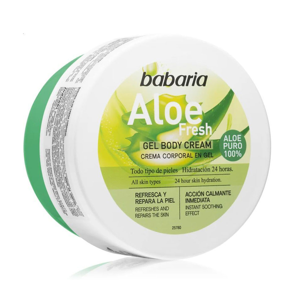 Крем-гель для тіла Babaria Aloe Fresh Gel Body Cream Алое, 400 мл