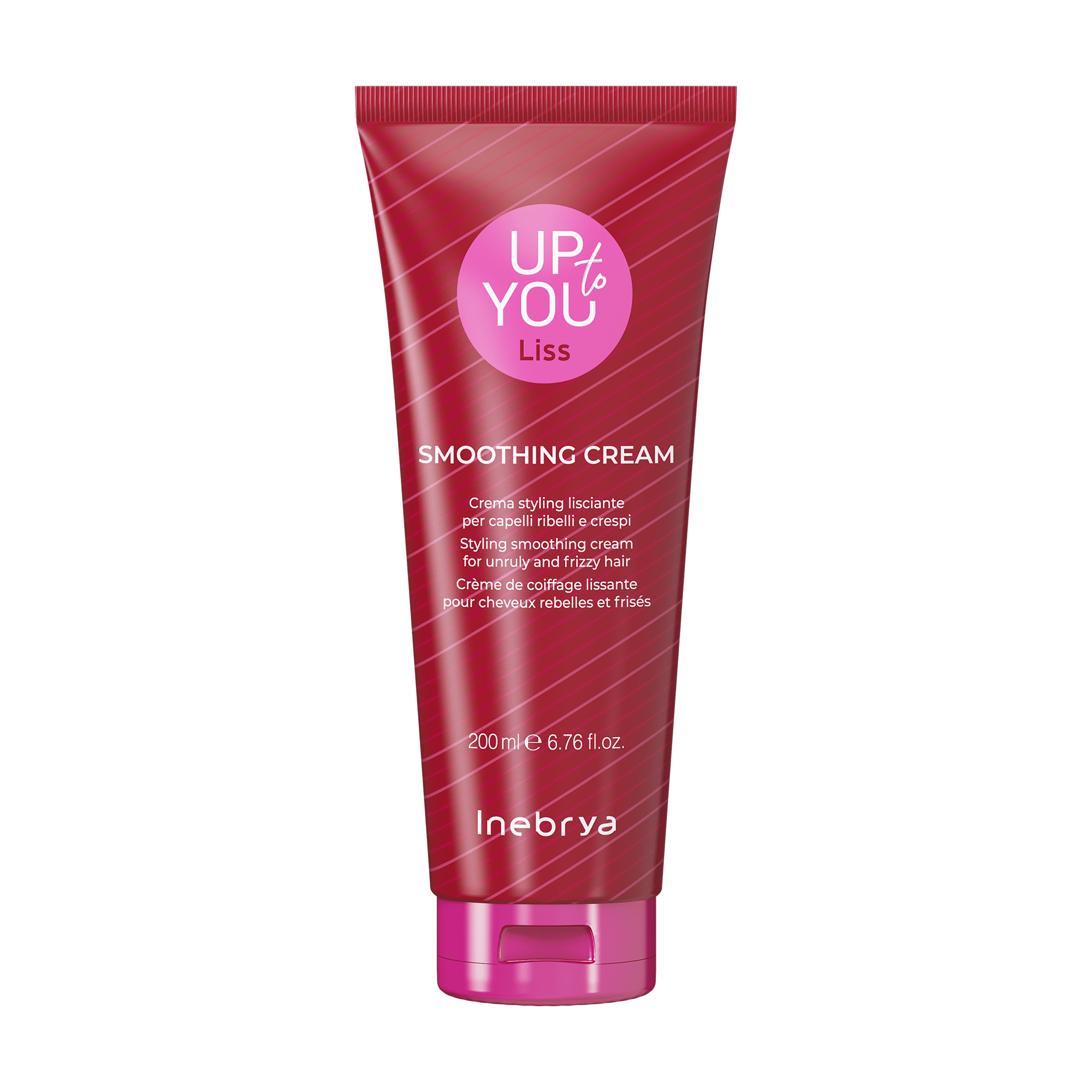 Крем Inebrya Up To You Smoothing Cream для укладання неслухняного та виткого волосся, 200 мл