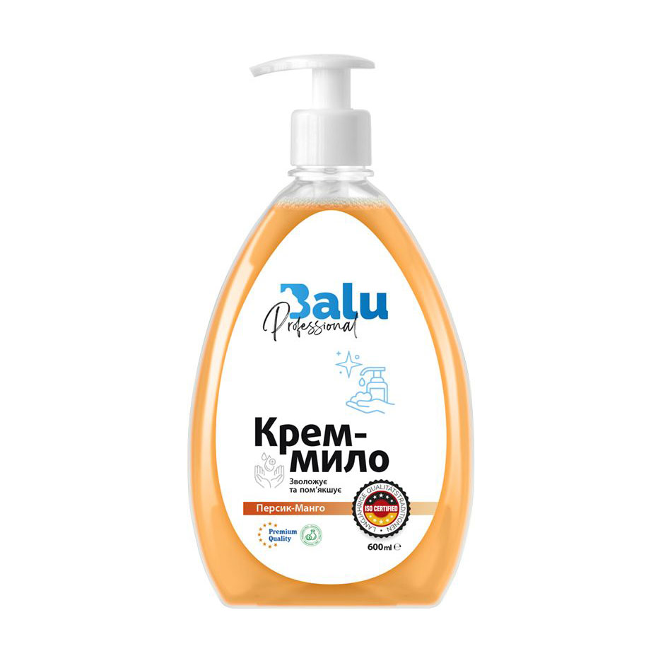 Крем-мило BALU Professional Персик-Манго, 600 мл