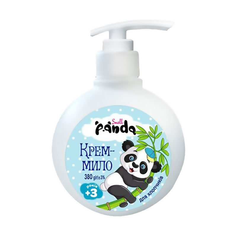 Крем-мило для хлопчиків Small Panda від 3 років, 380 г