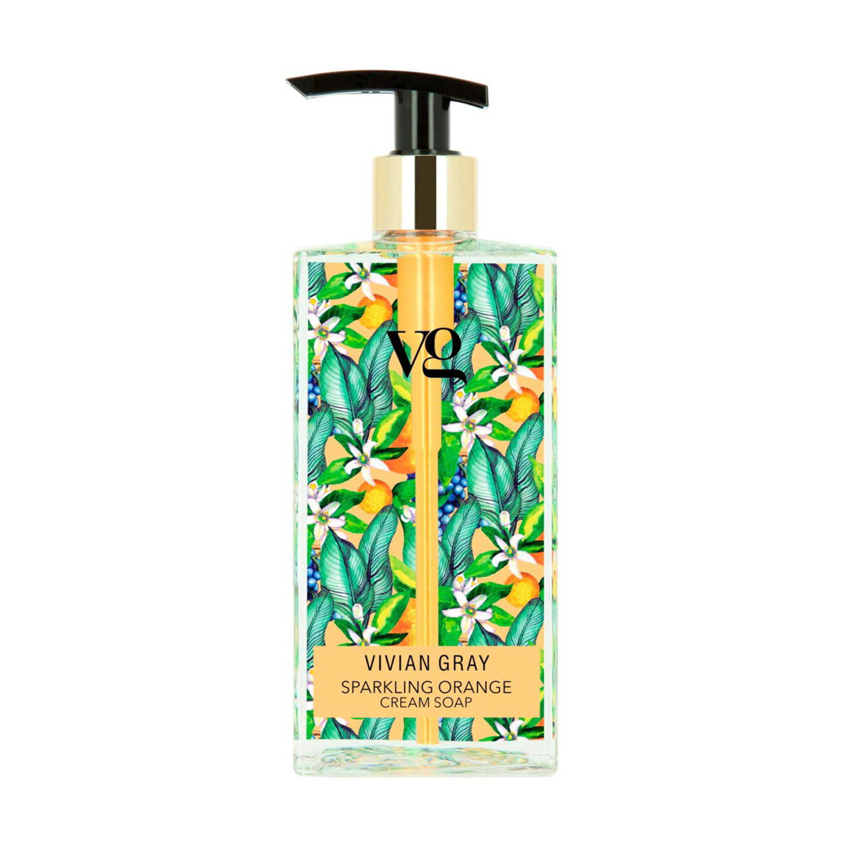 Крем-мило для рук Vivian Gray Sparkling Orange Cream Soap, 350 мл