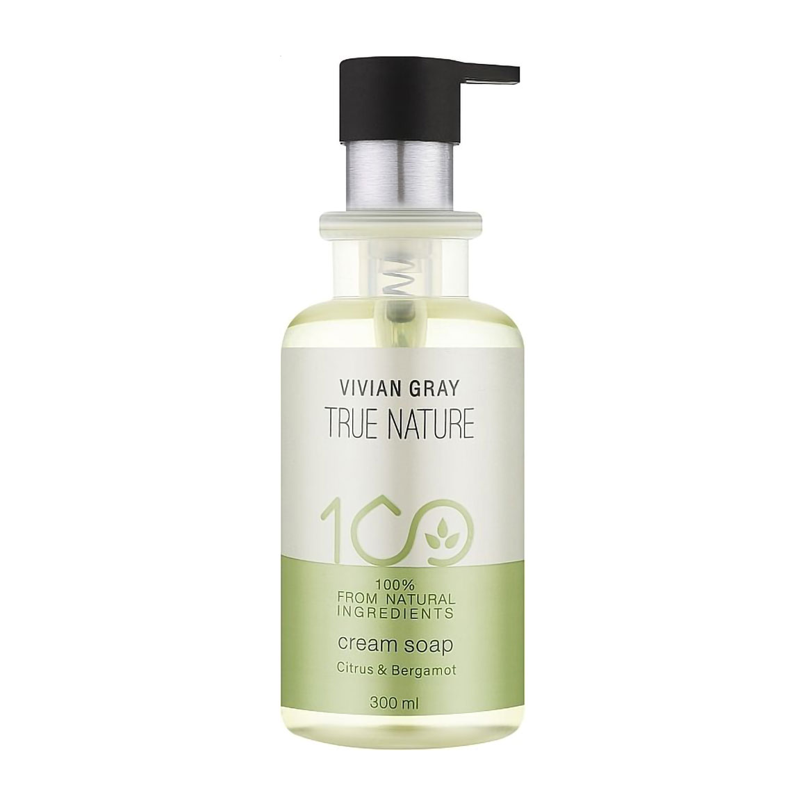 Крем-мило для рук Vivian Gray True Nature Citrus &amp; Bergamot Cream Soap, 300 мл