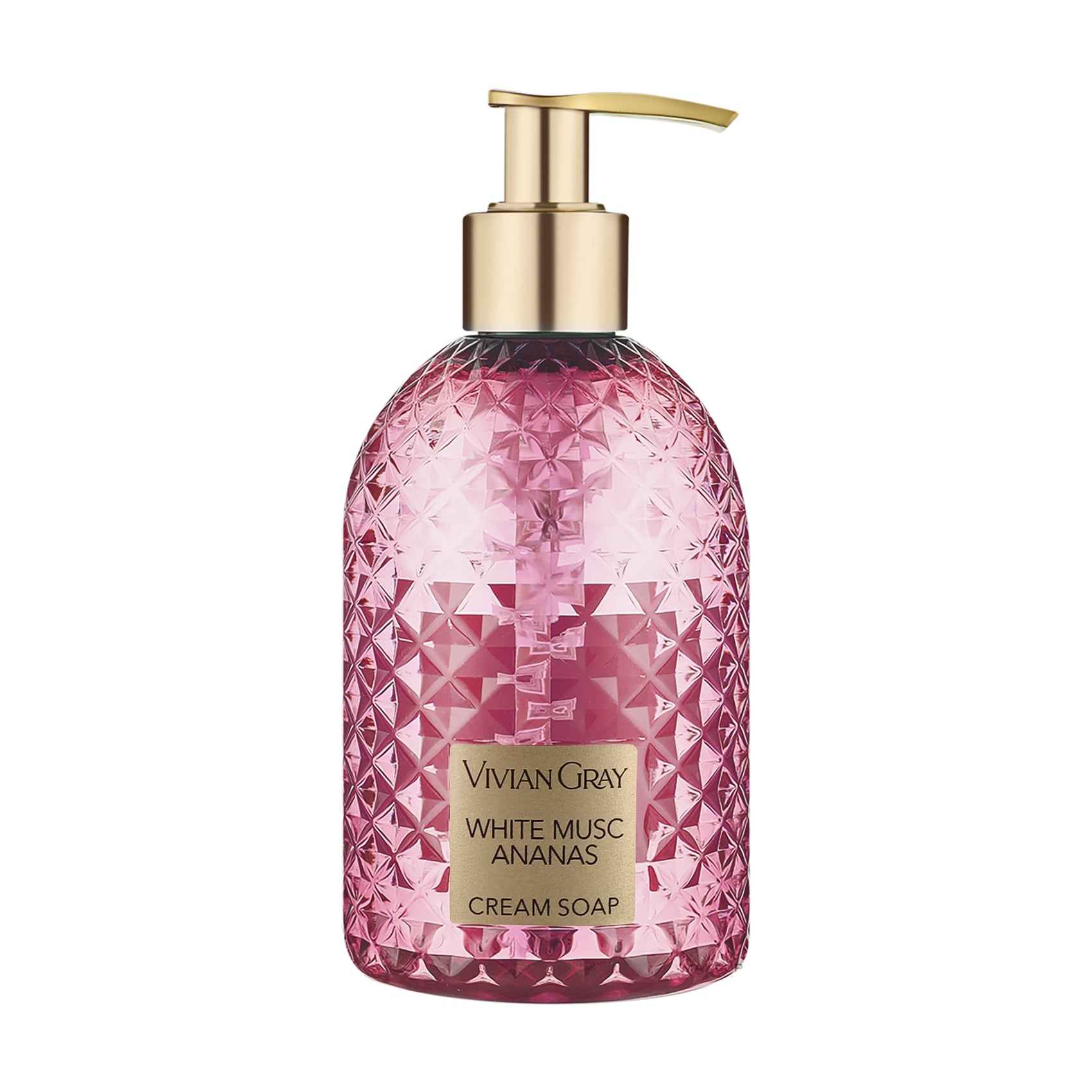 Крем-мило для рук Vivian Gray White Musc &amp; Ananas Cream Soap, 300 мл