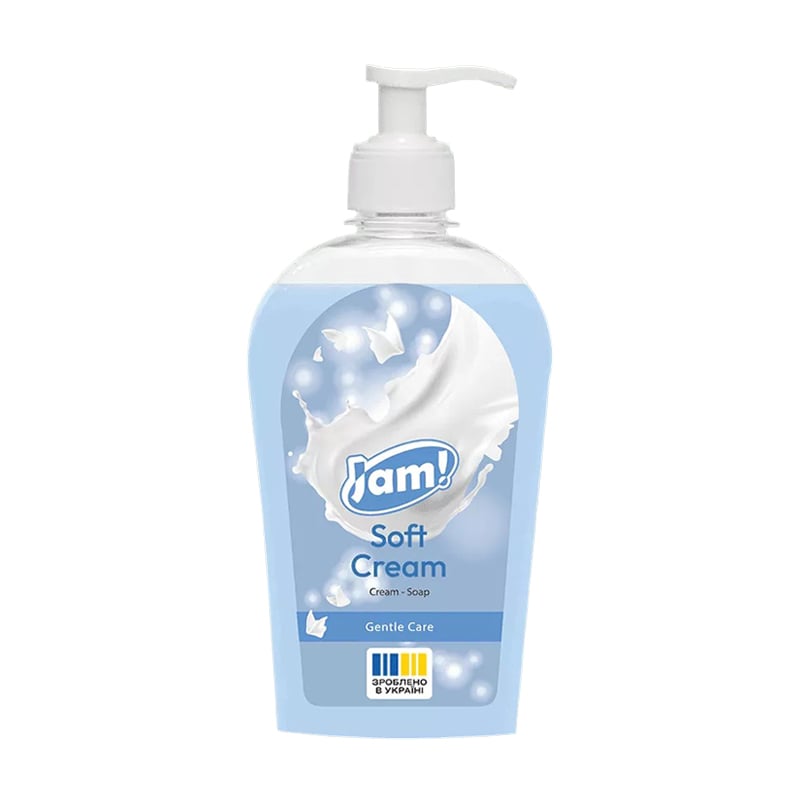 Крем-мило JAM! Soft Cream Cream-Soap Gentle Care з гліцерином, 325 г