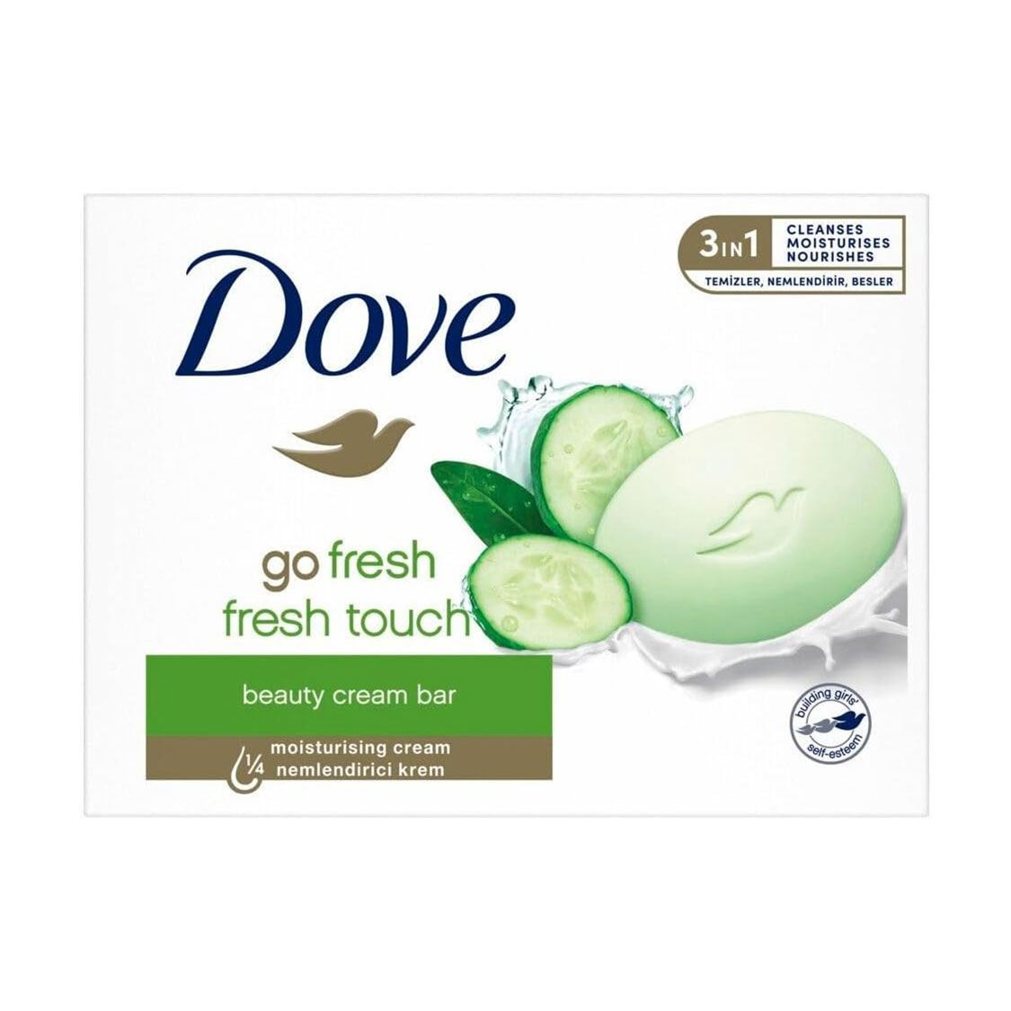 Крем-мило тверде Dove Go Fresh Дотик свіжості, 90 г