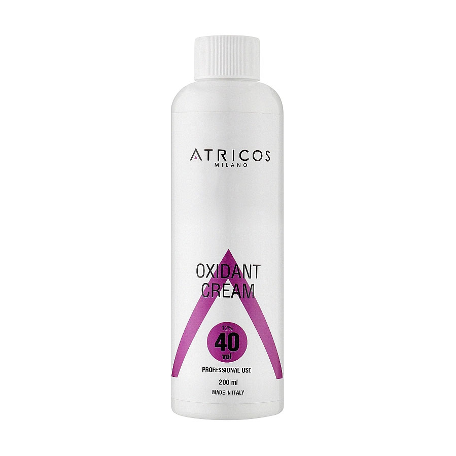 Крем-оксидант для фарби Atricos Milano Oxidant Cream 40 Vol, 12 %, 200 мл