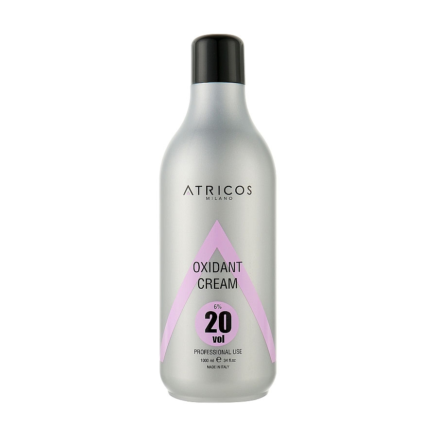 Крем-оксидант для фарби Atricos Milano Oxidant Cream 20 Vol, 6 %, 1 л