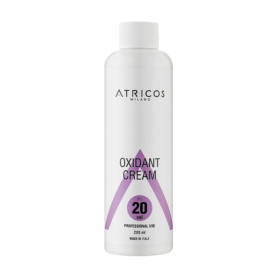 Крем-оксидант для фарби Atricos Milano Oxidant Cream 20 Vol, 6 %, 200 мл