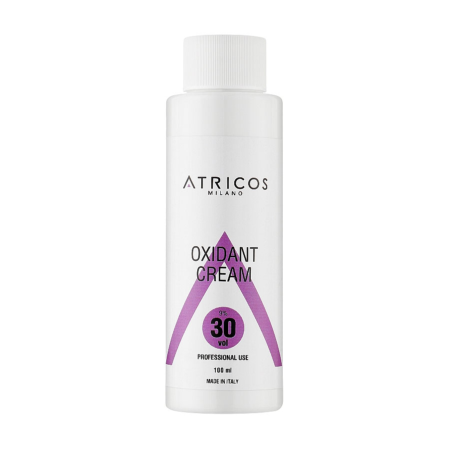 Крем-оксидант для фарби Atricos Milano Oxidant Cream 30 Vol, 9 %, 100 мл