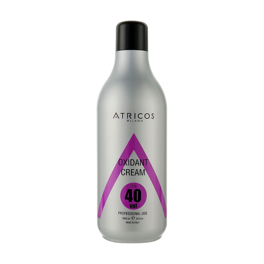 Крем-оксидант для фарби Atricos Milano Oxidant Cream 40 Vol, 12 %, 1 л