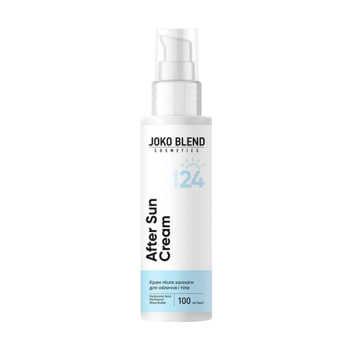 Крем після засмаги для обличчя та тіла Joko Blend After Sun Cream, 100 мл