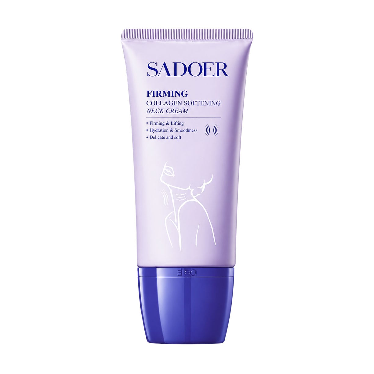 Крем-ролер для зміцнення шкіри шиї та декольте Sadoer Firming Collagen Softening Neck Cream, 150 г