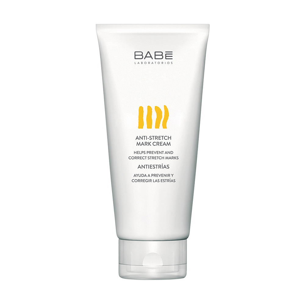 Крем від розтяжок на основі олій BABE Laboratorios Anti-Stretch Mark Cream, 200 мл