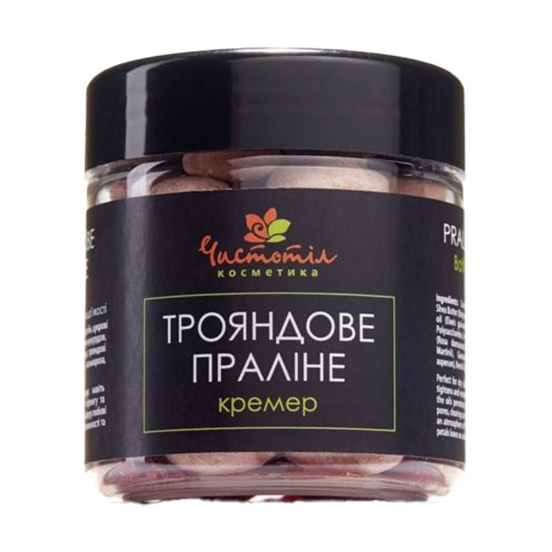 Кремер для ванни Chystotil Bath Creamers Трояндове праліне, 300 г