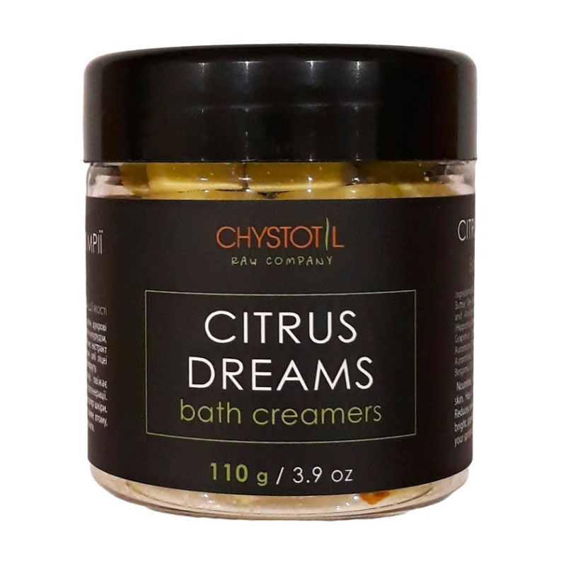 Кремер для ванни Chystotil Citrus Dreams Bath Creamers, 110 г