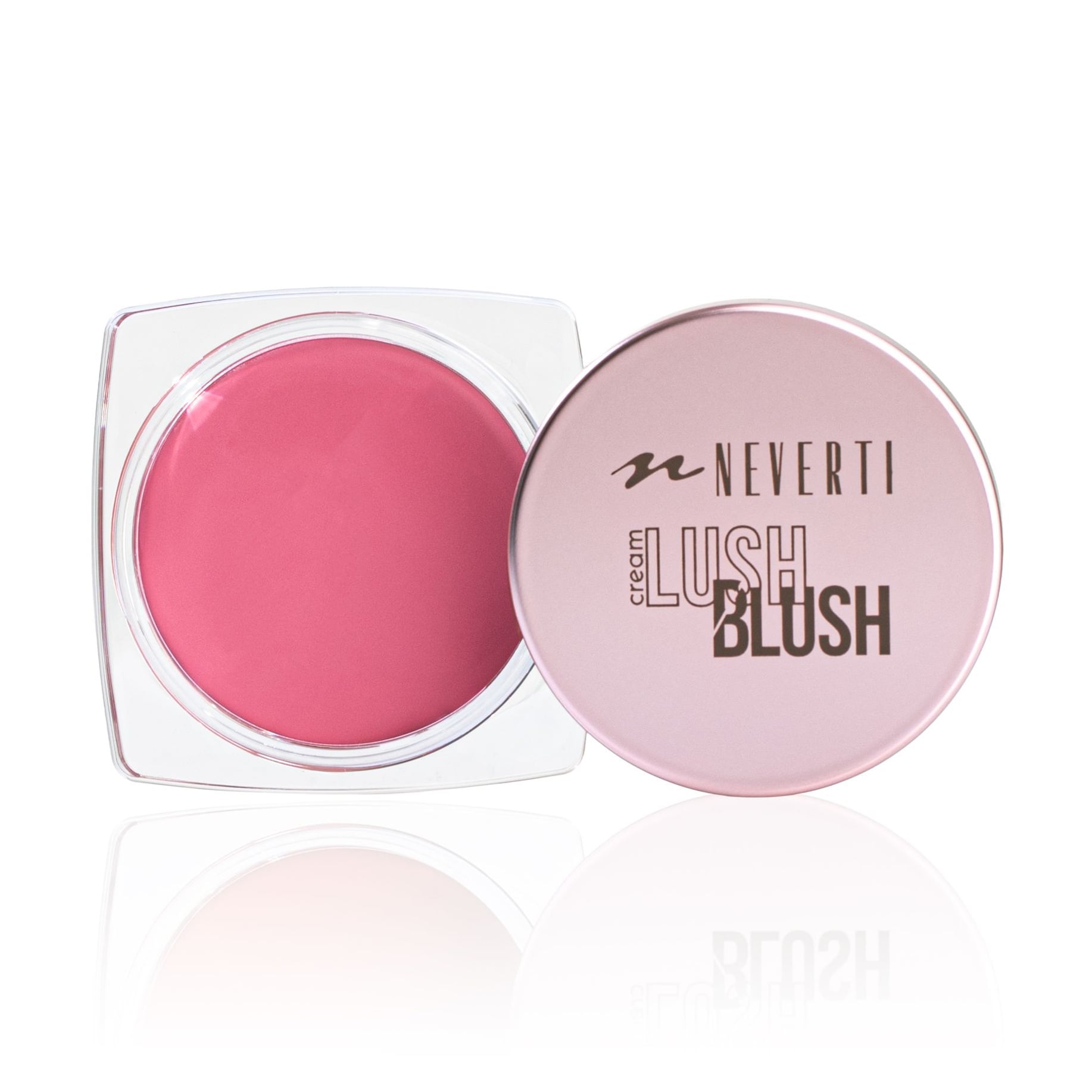 Кремові рум'яна для обличчя Neverti Cream Lush Blush 005 Pink Berry, 10 г