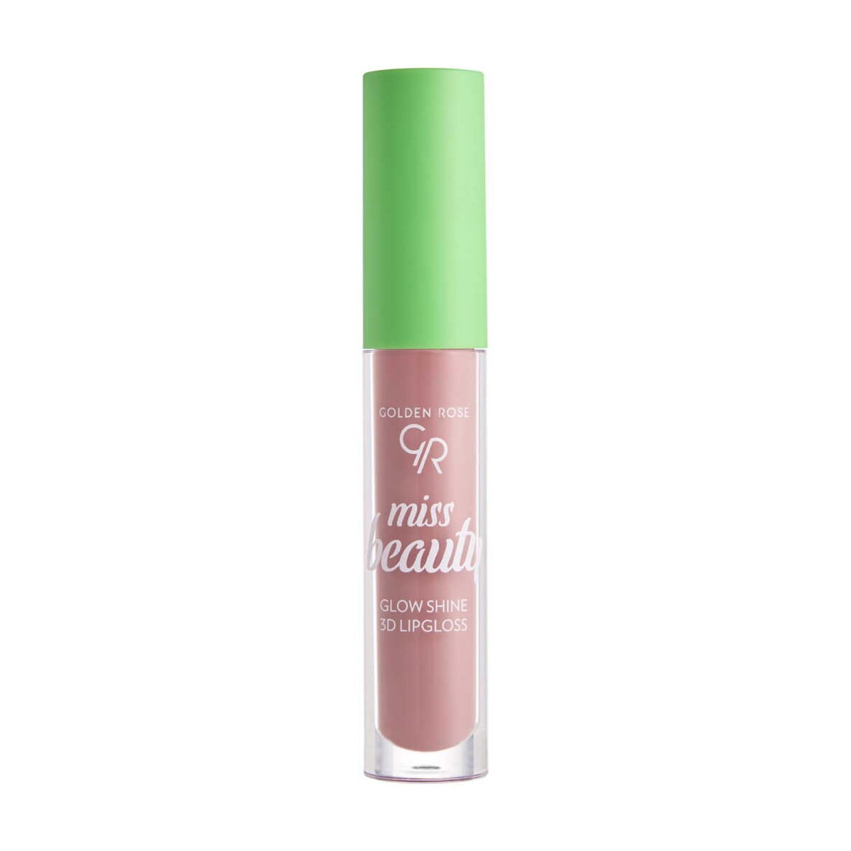 Кремовий блиск для губ Golden Rose Miss Beauty Glow Shine 3D Lipgloss 02 Baby Pink, 4.5 мл