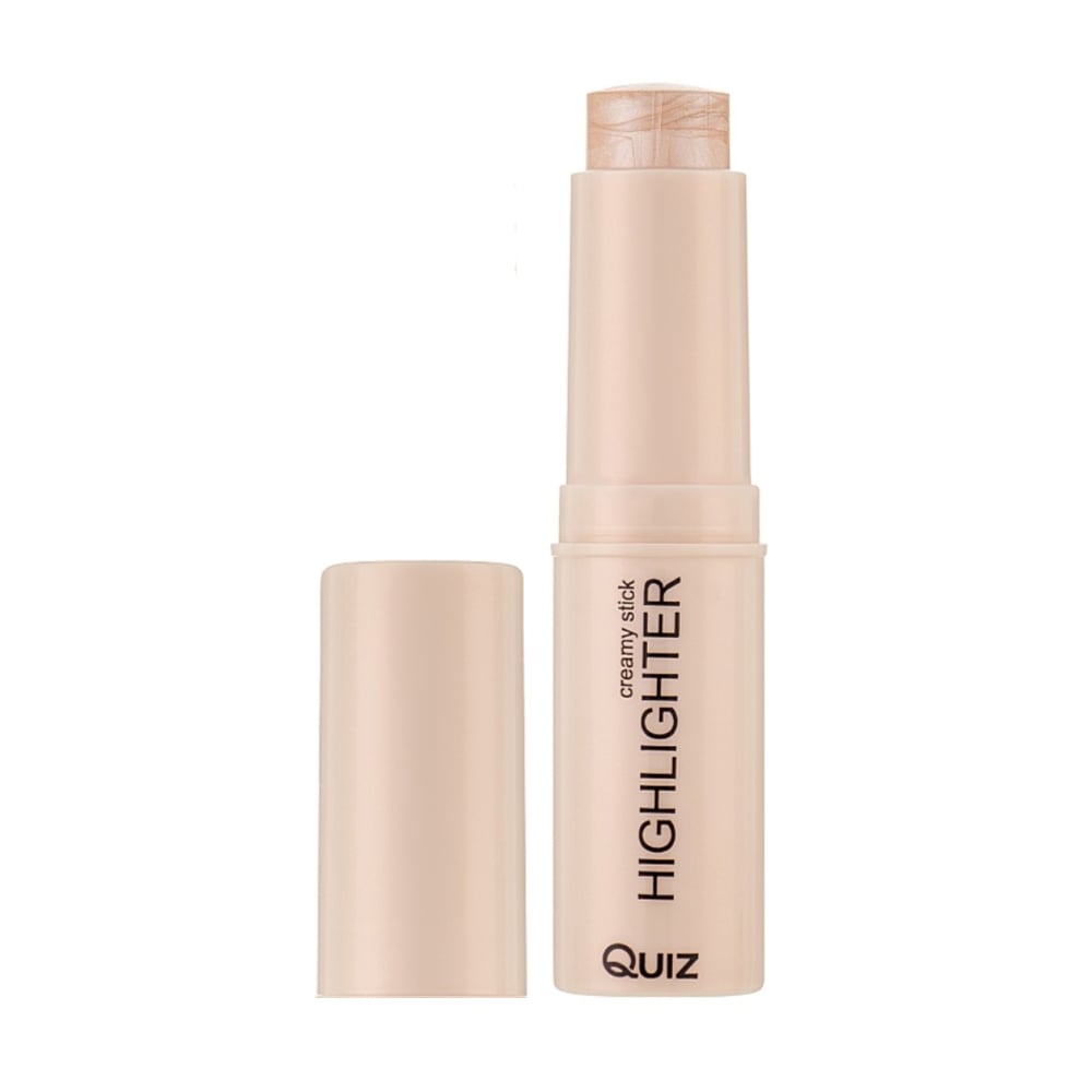 Кремовий хайлайтер-стік для обличчя Quiz Cosmetics Highlighter Creamy Stick 01, 8 г