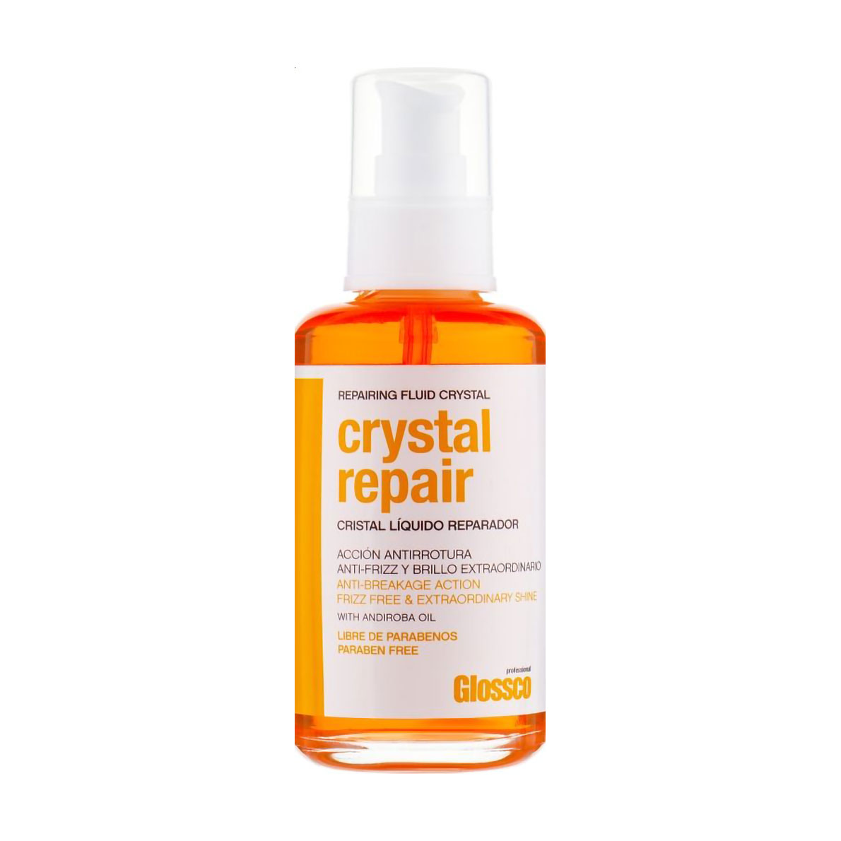 Кристали Glossco Professional Crystal Repair для пошкодженого волосся, 100 мл