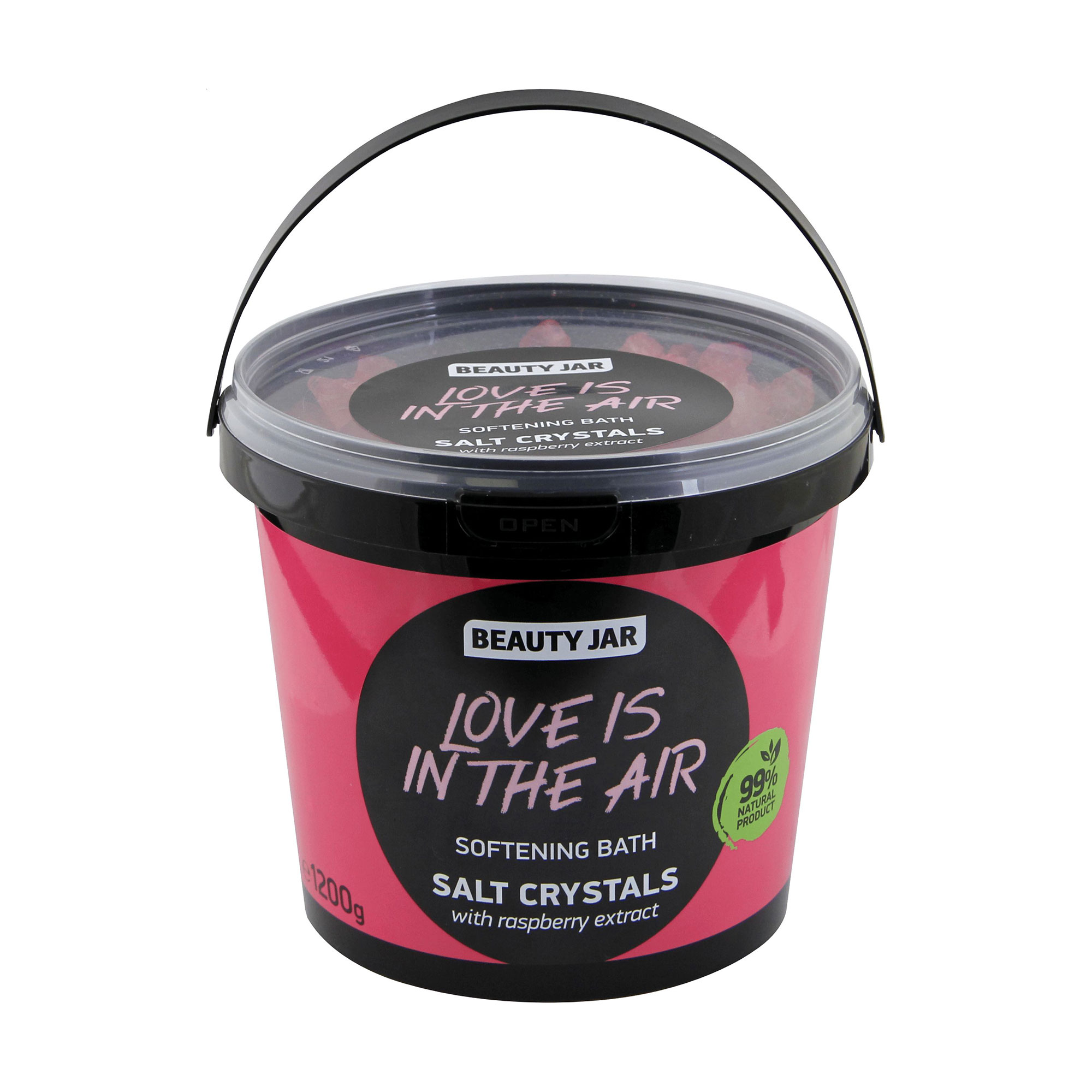 Кристали сольові для ванни Beauty Jar Love Is In The Air Softening Bath Salt Crystals, 1.2 кг