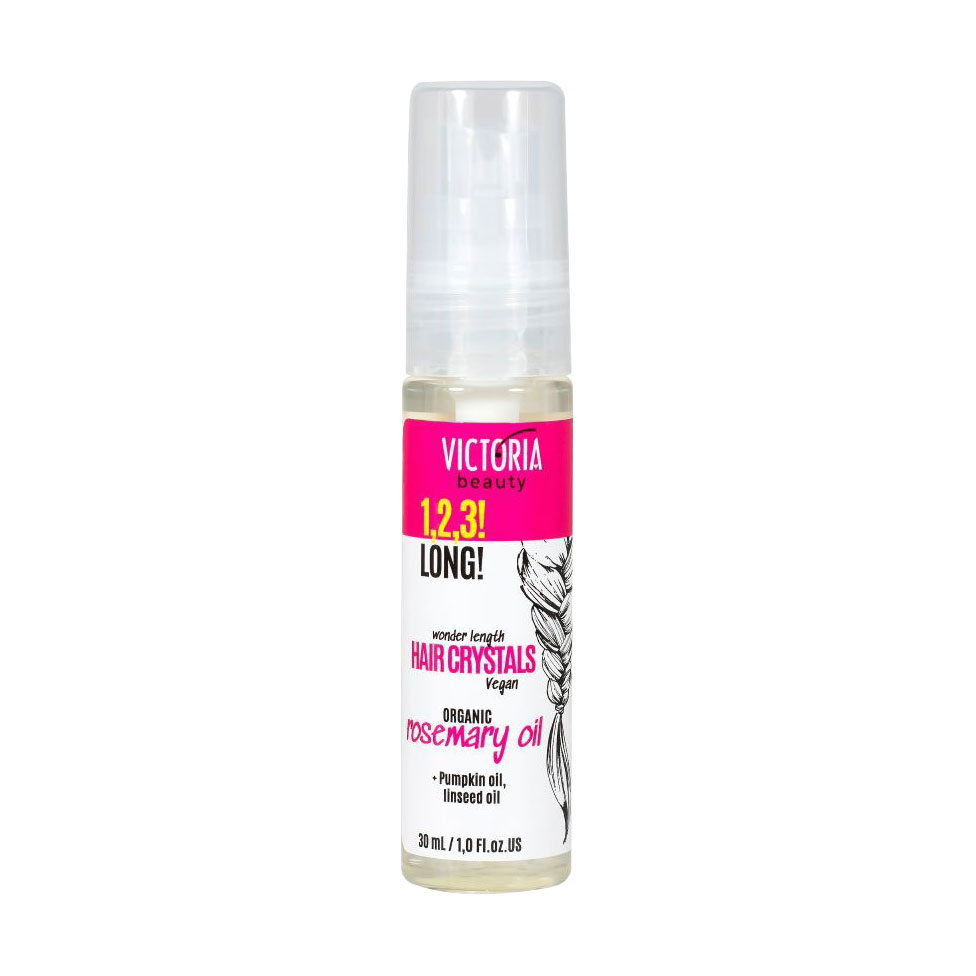 Кристали Victoria Beauty 1, 2, 3! Long! Hair Crystals для росту волосся, 30 мл