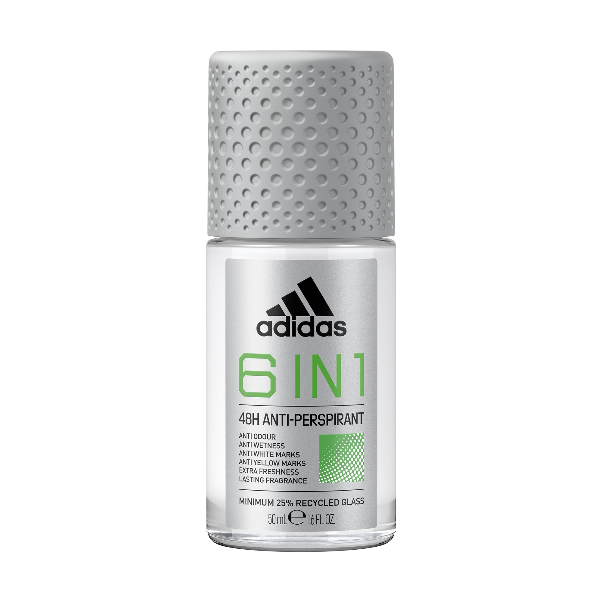 Кульковий антиперспірант Adidas 48H Anti-Perspirant 6 в 1 чоловічий, 50 мл