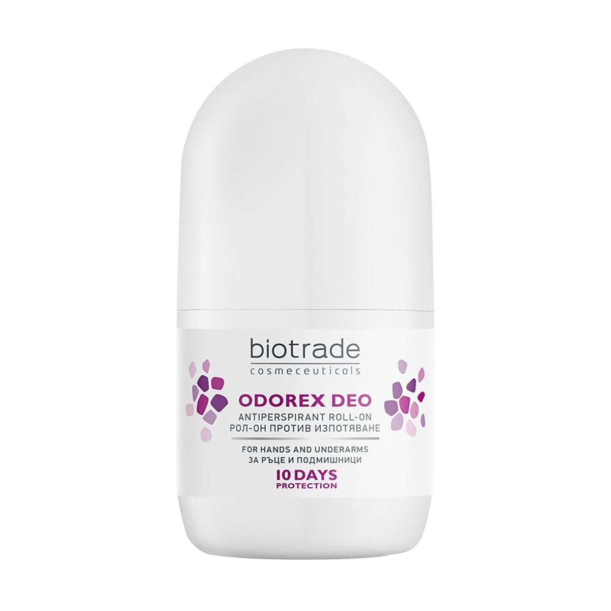 Кульковий антиперспірант для тіла тривалої дії Biotrade Odorex Deo, 10 днів без поту та запаху, 20 мл