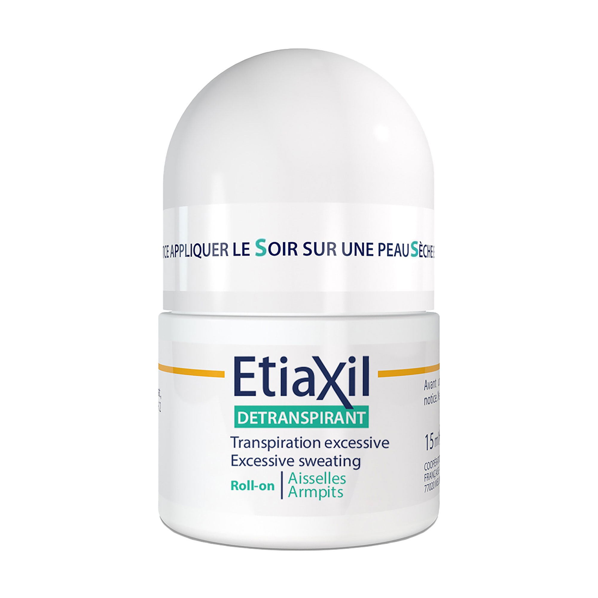 Кульковий антиперспірант Etiaxil Roll-On для чутливої шкіри, 15 мл
