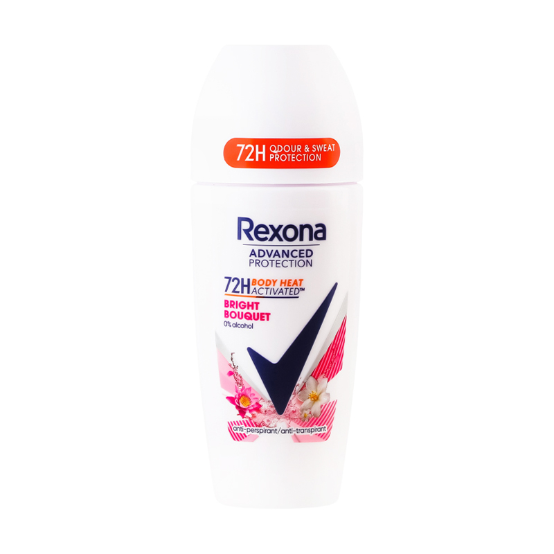 Кульковий антиперспірант Rexona Advanced Protection Bright Bouquet, жіночий, 50 мл