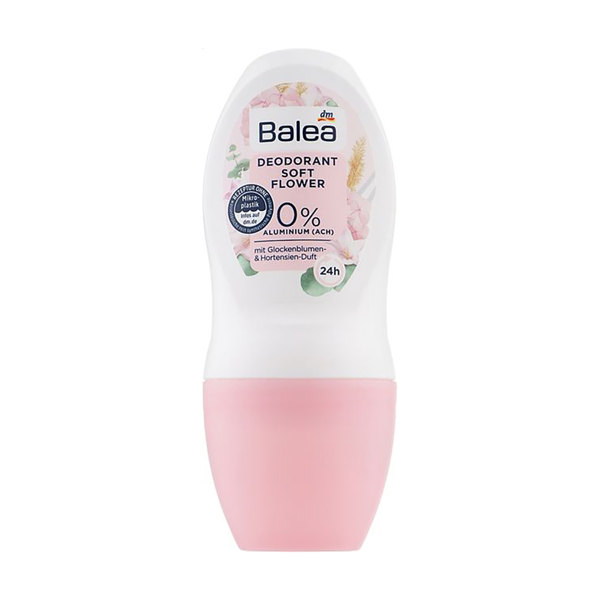 Кульковий дезодорант Balea Deodorant Soft Flower 24H жіночий, 50 мл