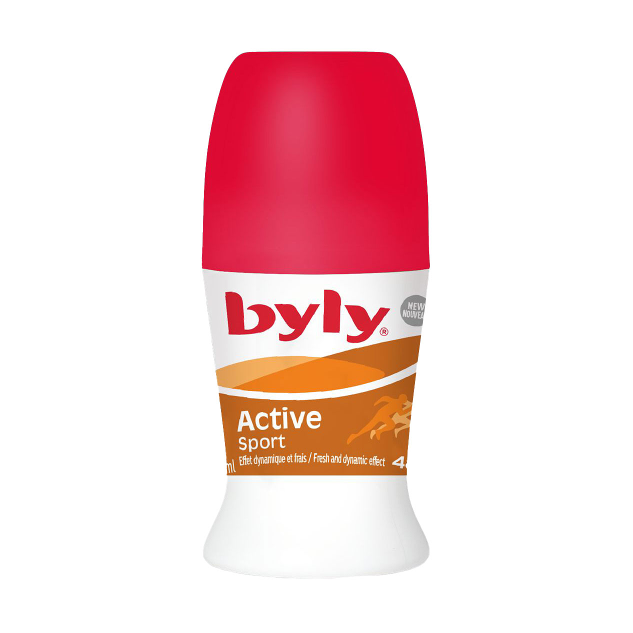 Кульковий дезодорант Byly Active Sport 48h з активними мікрочастинками, 50 мл