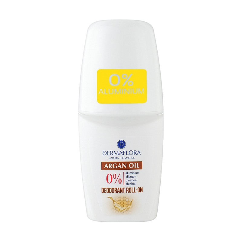 Кульковий дезодорант Dermaflora Argan Oil Deodorant Roll-on жіночий, з аргановою олією, 50 мл