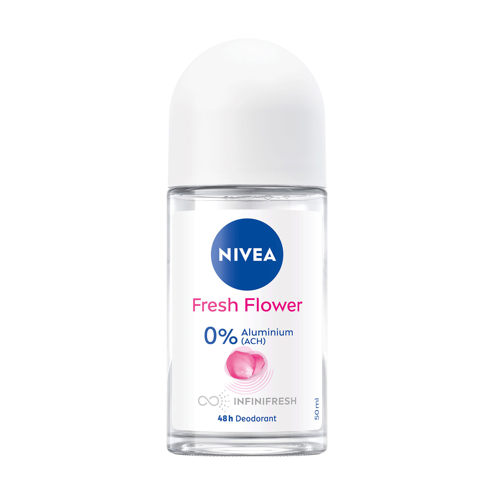 Кульковий дезодорант NIVEA Fresh Flower Свіжість квітки, жіночий, 50 мл