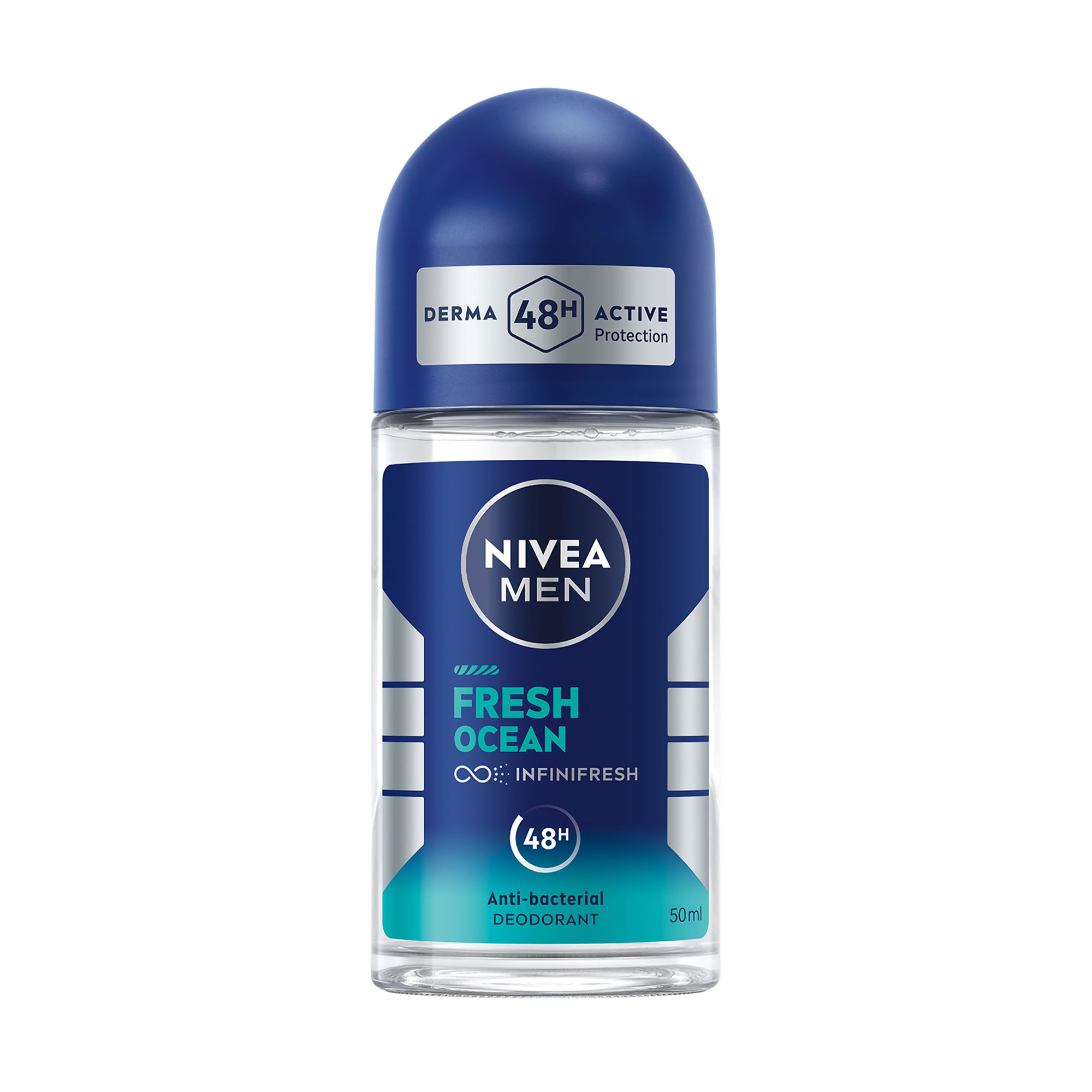 Кульковий дезодорант NIVEA MEN Свіжість океану, 50 мл