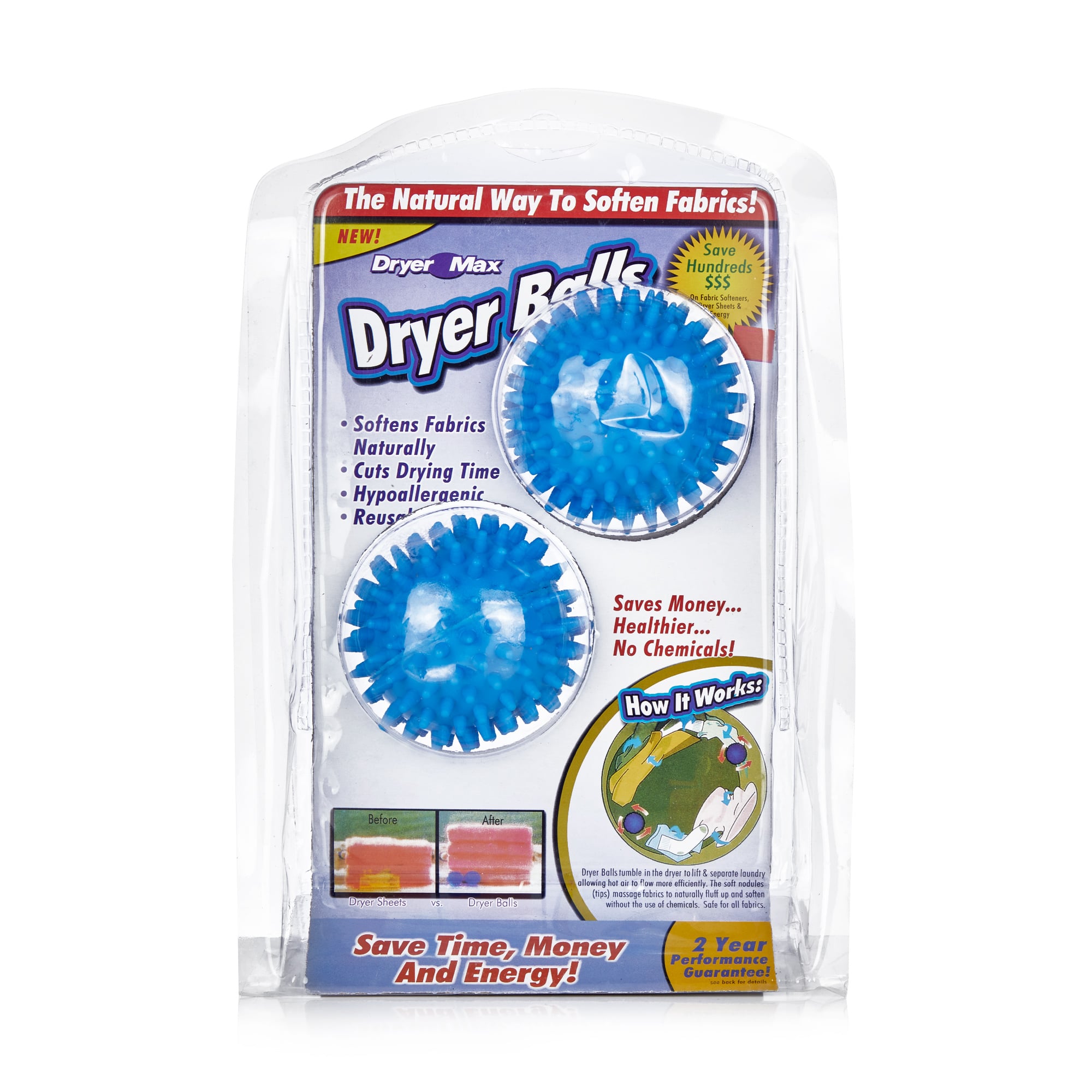 Кульки для прання білизни Dryer Max Dryer Balls, 2 шт