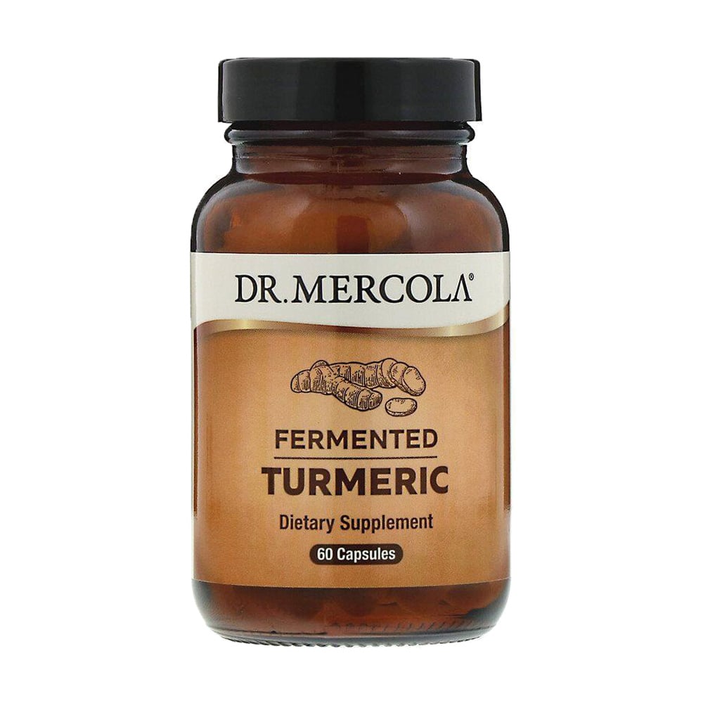 Куркума ферментована Dr. Mercola Fermented Turmeric, 60 капсул