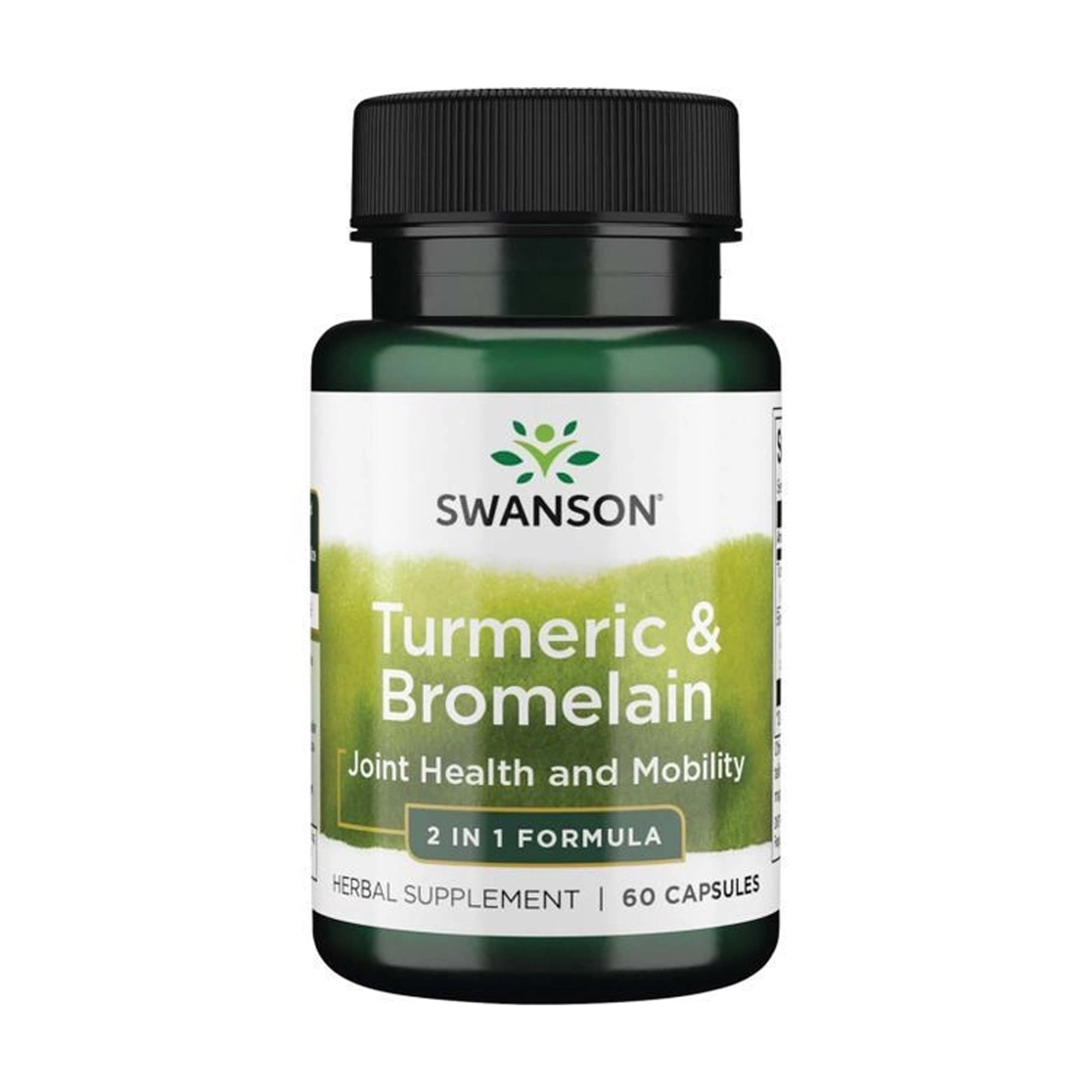 Куркума та бромелайн Swanson Full Spectrum Turmeric &amp; Bromelain, 60 капсул