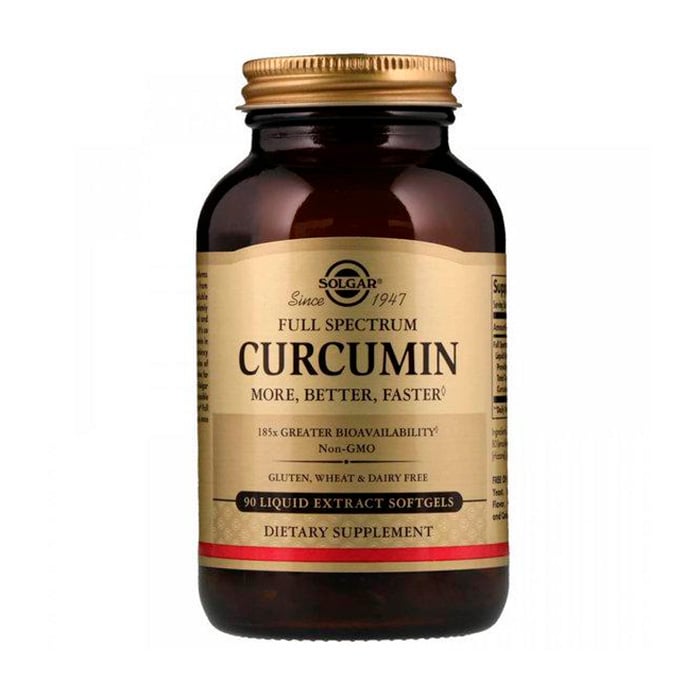 Куркумін Solgar Full Spectrum Curcumin, 90 капсул