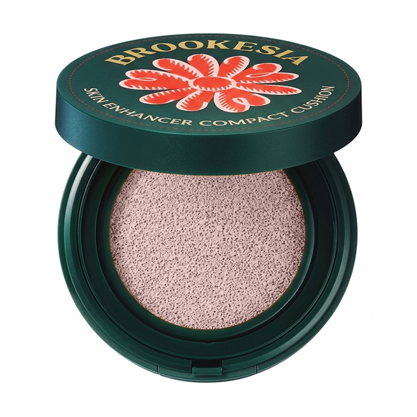 Кушон для обличчя BROOKESIA Skin Inhancer Compact Cushion Matte, SPF 40 PA++, 1.5 Light Rosy, 12 г